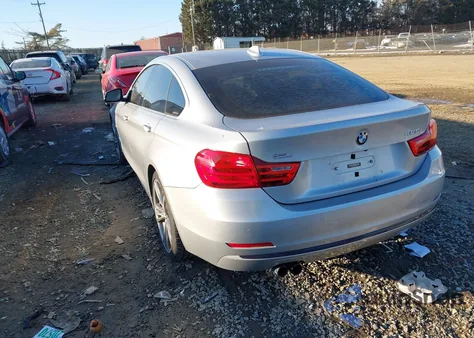 2016 BMW 428I Gran Coupe from USA, damaged, VIN WBA4A9C50GG508753